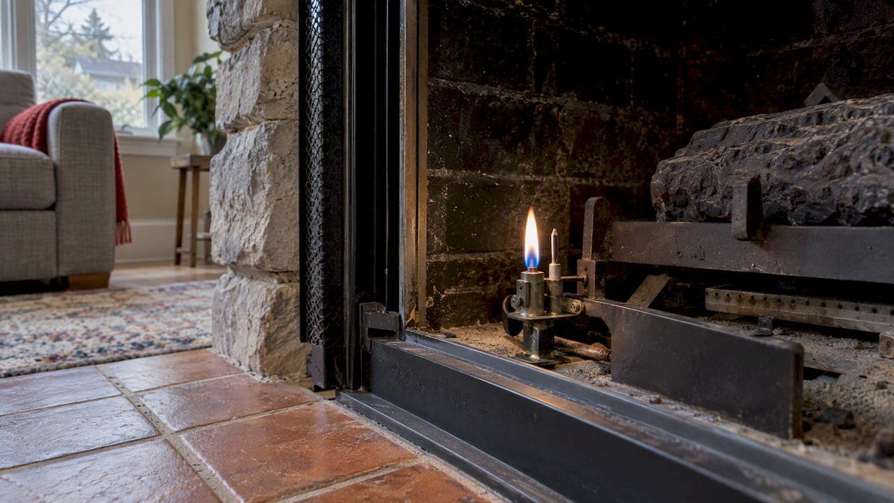 Gas Fireplace Pilot Light Repair: Causes, Costs, When to Call
